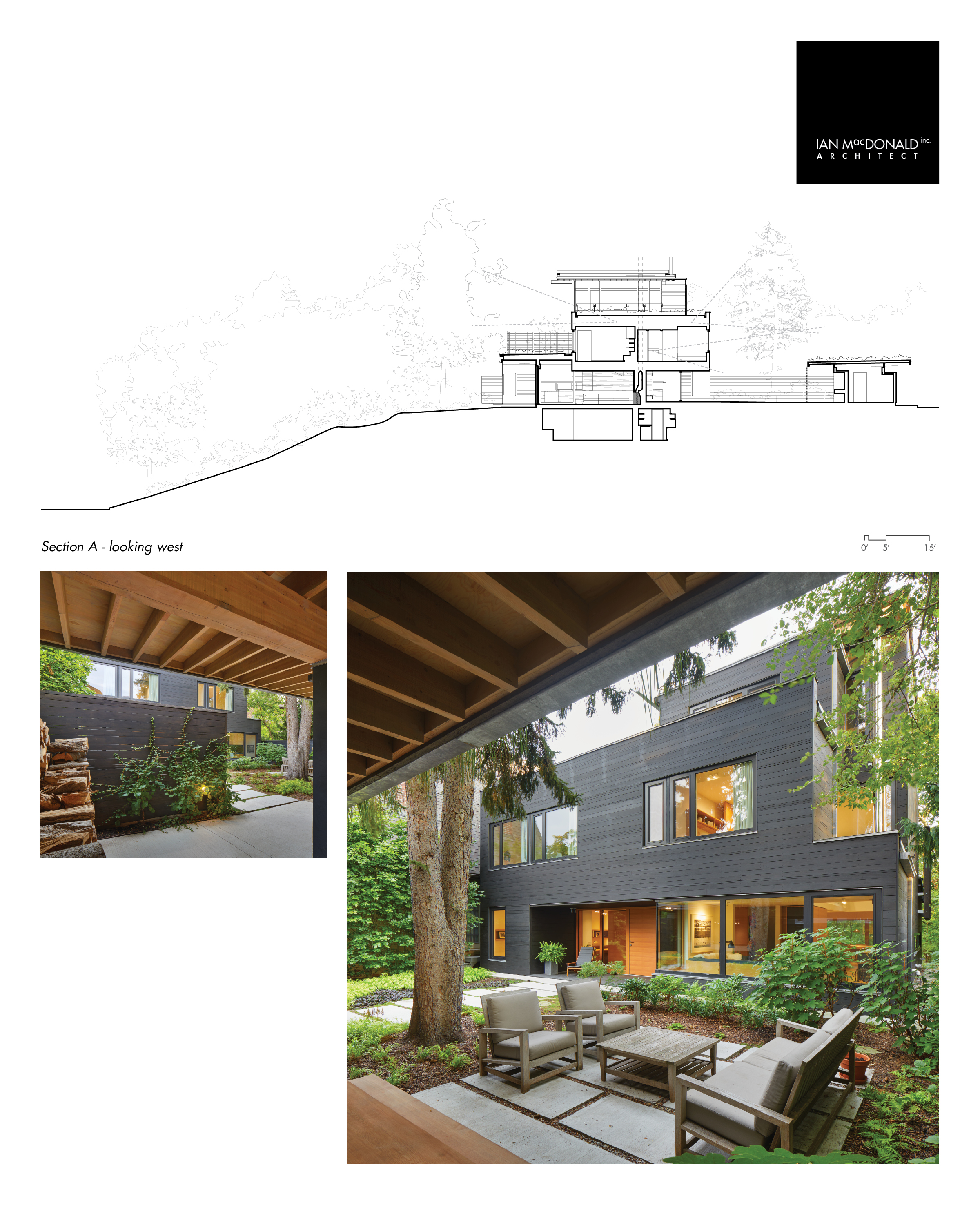 Exterior entry court